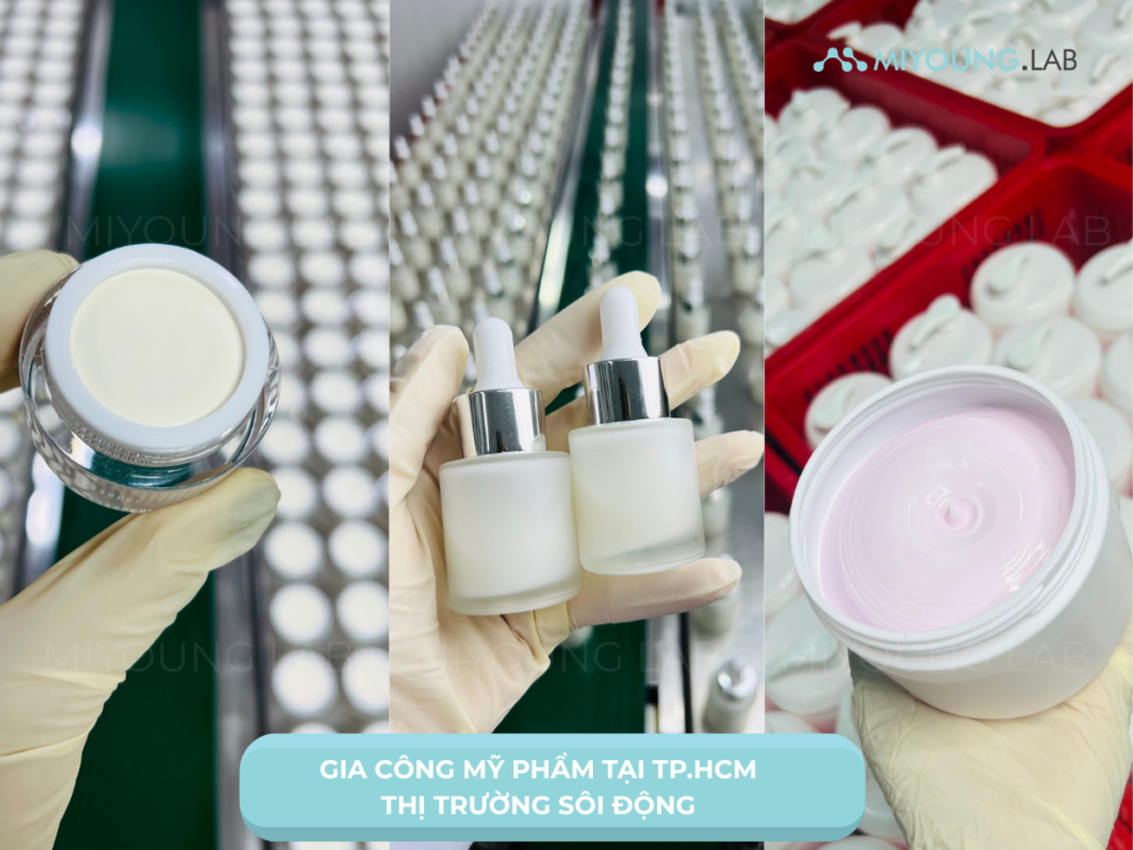 Gia công mỹ phẩm tại TP.HCM thị trường sôi động