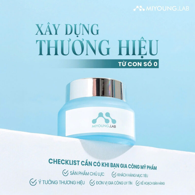 MiYoung Lab sẵn sàng đồng hành xây dựng phát triển thương hiệu từ con số 0